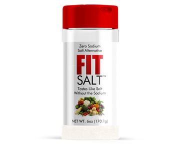 FIT SALT, Zero Sodium Salt Alternative 6oz Bottle, 170 servings