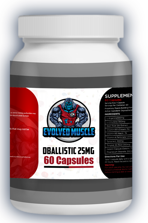 DBALListic  25mg  60 Capsules