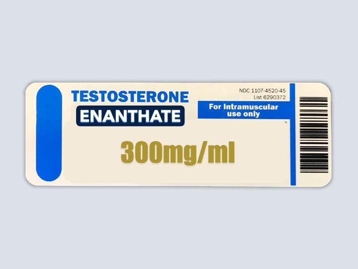 TESTOSTERONE ENANTHATE 300mg